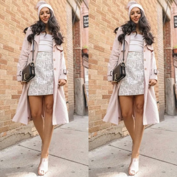 Anthropologie Jackets & Blazers - Anthropologie Blush Trench Coat